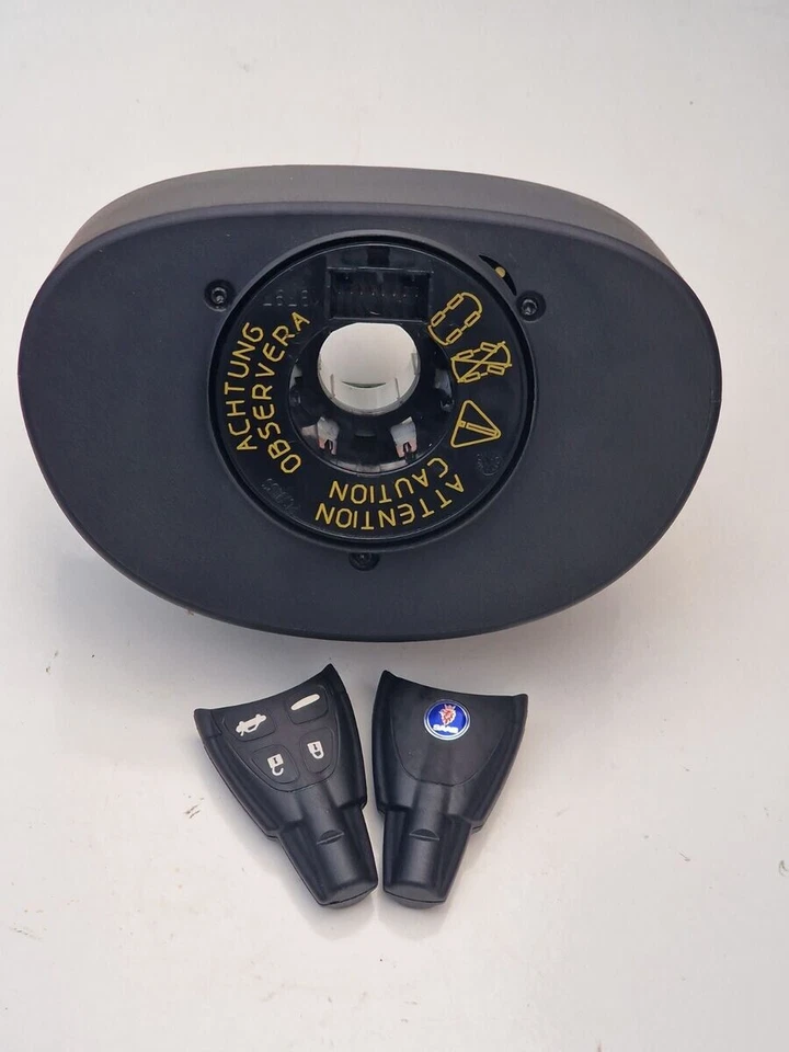 Saab 9-3 03-10 Keys For All Keys Lost CIM ECU Immobilizer w/ 2 Master Keys - Image 2 of 4
