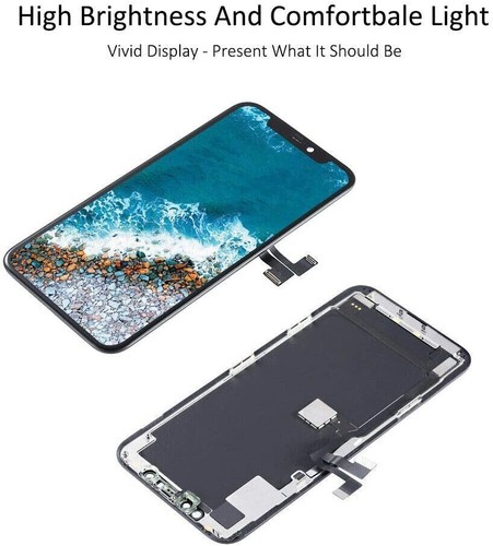 Do iPhone 11 Pro Wyświetlacz LCD Digitizer Ekran Zamienny klej + ochraniacz - Zdjęcie 5 z 9
