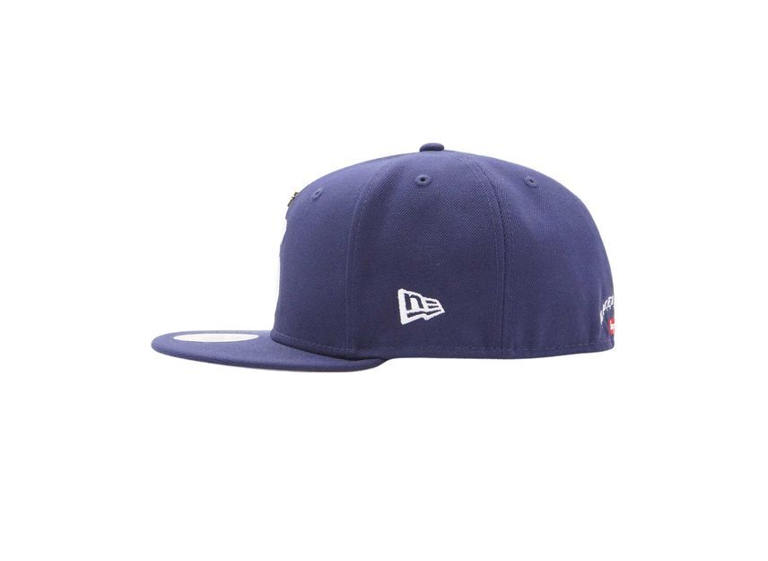 Supreme Gold Cross S Logo New Era Light Navy | eBay Supreme Gold Cross S Logo New Era Light Navy | eBay