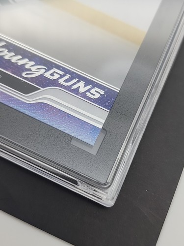 Brock Faber 2023-24 Upper Deck #215 Young Guns Clear Cut RC - SGC 8 - Picture 2 of 10