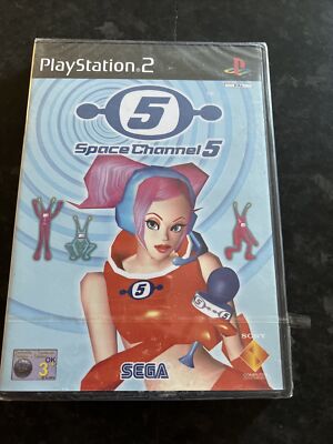 PS2 Space Channel 5 (2002), UK Pal, Neu & Sony Factory Sealed