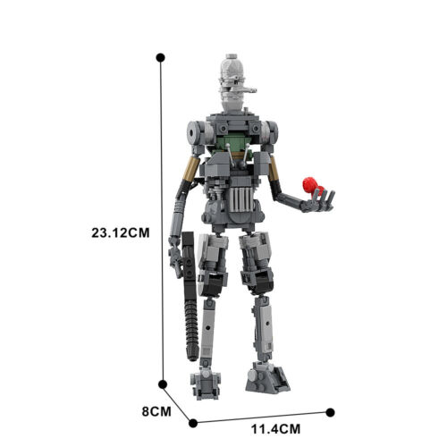 Star Wars IG-12 Droid Robot Model Building Block Puzzle Toy Ornament Kids Gift - Picture 4 of 14