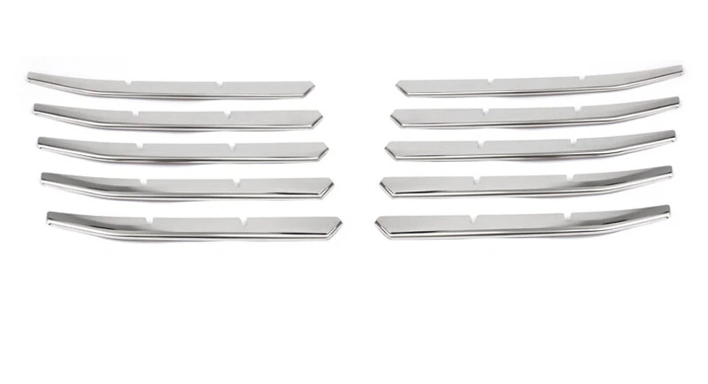 Cubierta de rejilla inferior delantera de acero cromado para Peugeot 3008 GT 2016-2020 Foto 3 de 4