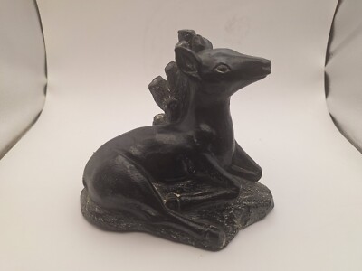 Vintage Aardik Collection Deer Fawn Doe Soapstone Carving Canada Beautiful Rare