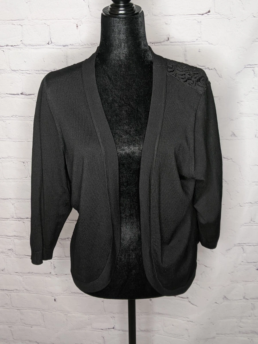 Lace back shop cardigan