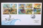 GB QEII 2002 Just So Stories Booklet on First Day Cover, Kipling Society S/H/S
