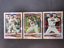 2024 Panini USA Stars & Stripes Sparkle 1-200 - You pick