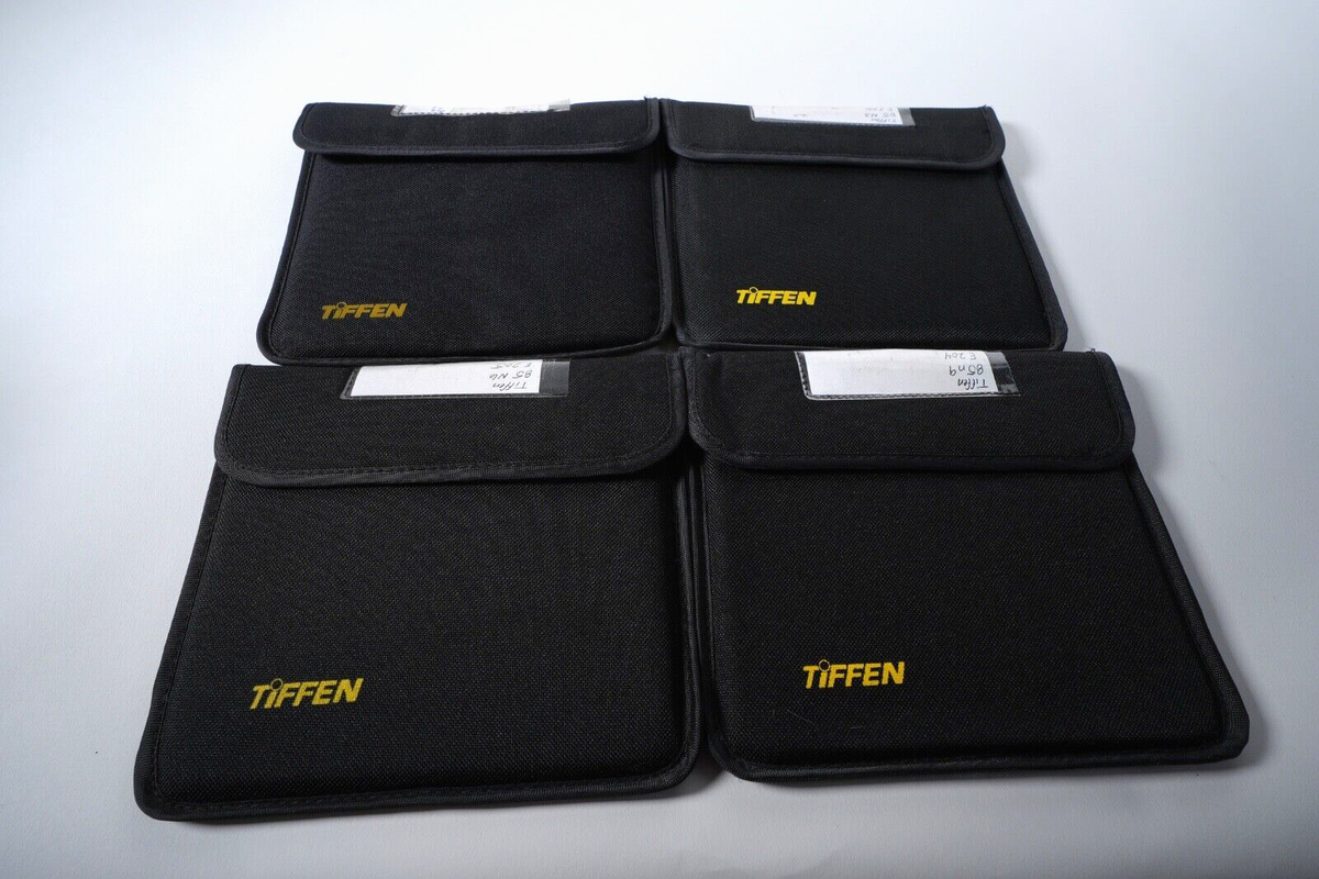 TIFFEN SERIE DE 4 filtresTiffen 85B,85N3,85N6,85N9 carré 74mm