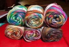 Lana Gatto CALGARY yarn  100g each - 6 colorways