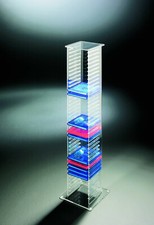 CD - Ständer aus Acrylglas - Material Acryl klar – transparent 