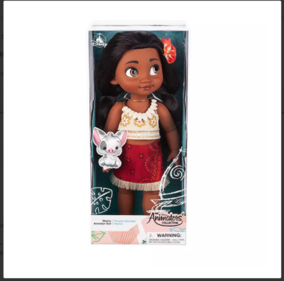 Disney Store Disney Animators' Collection Moana Doll   16'' - 2019