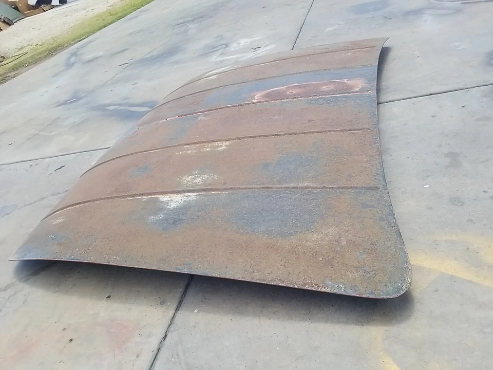 1961 CHRYSLER 300 TAMPA DO PORTA-MALAS DECK TRASEIRO BOM MOPAR NEW YORKER NEWPORT 1960 61 60 - Imagem 4 de 4