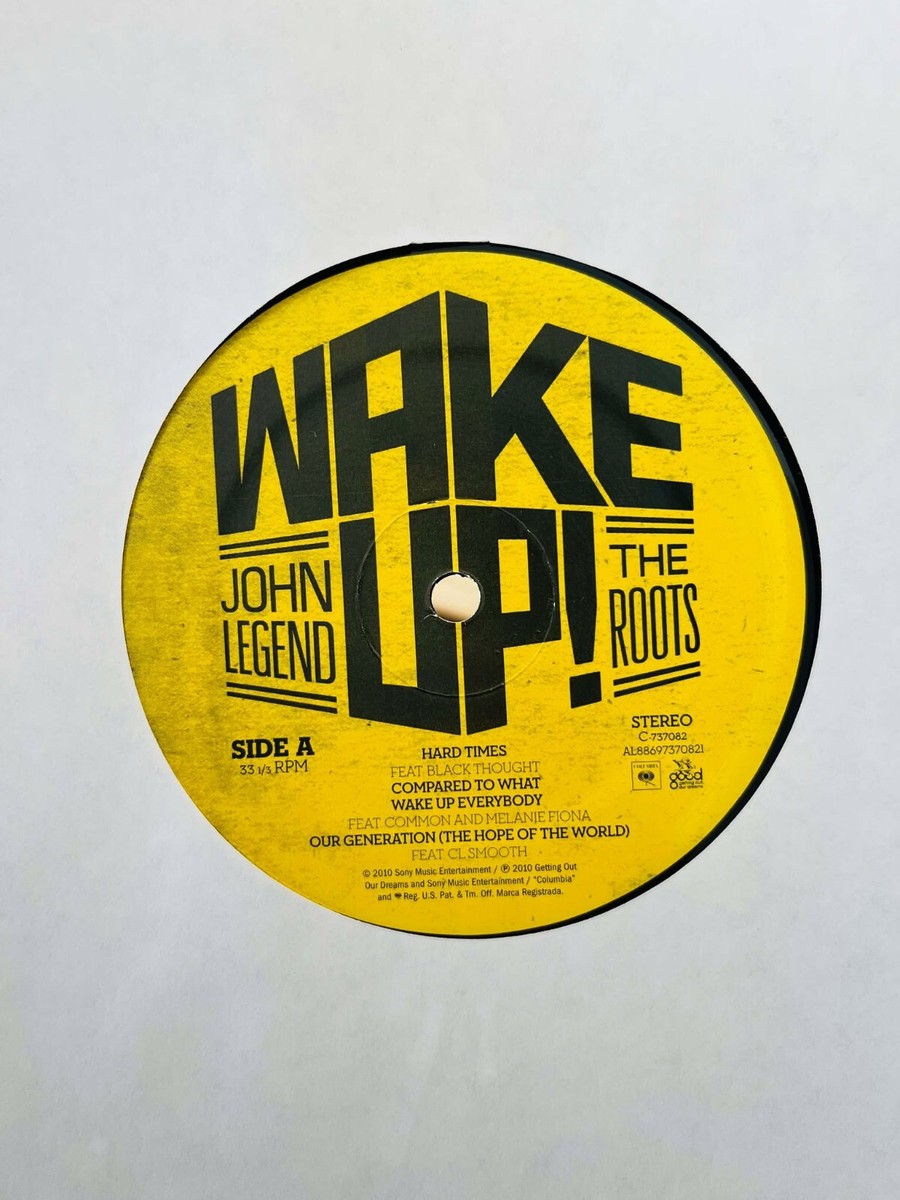 John Legend and The Roots / Wake Up! 2010 2LP Vinyl Getting Out