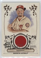 2018 Topps Allen & Ginter Full-Size Relics A Anthony Rendon #FSRA-AE 2d9