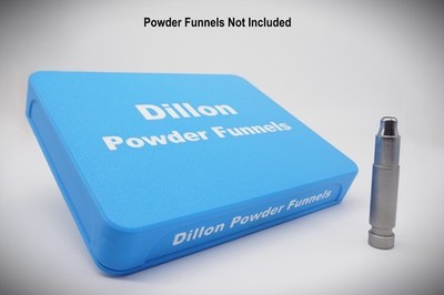 Dillon Precision Powder Funnel Storage Case XL650 XL750 550 with Magnetic Lid