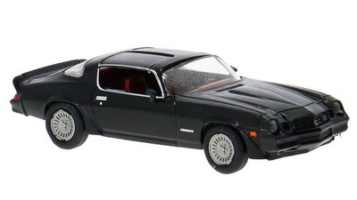 Brekina 1980 Chevrolet Camaro Z28 - Black 1/87 #18050 HO Scale