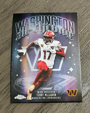 2025 Topps Chrome # ACT-9 Terry McLaurin All-Chrome Washington