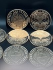 Lot of 19 1 oz .999 Fine Copper Rounds Protect The Future Planes Tanks BU — photo 4