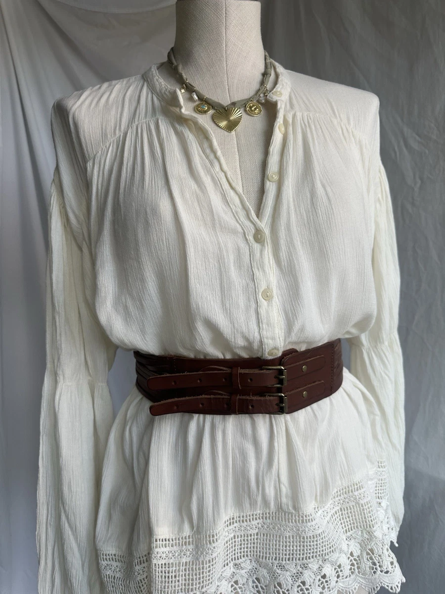 j crew brown leather belt products for sale | eBay display picture 3