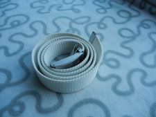 Adidas Sport,Gürtel mit Vintage Logo,Weltmarke,Weiß,Länge verstellbar,3 Streifen