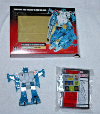 G1 Transformers Jumstarter Topspin 1984 VINTAGE AUTHENTIC