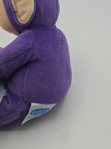 Vintage 1998 Eden Teletubbies Tinky Winky Purple Plush W/Tag - 9 Inch - Picture 13 of 21