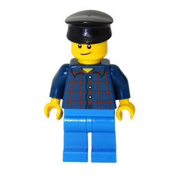 LEGO 2013 Villy Thomsen Truck Driver Minifigure Inside Tour Exclusive (4000008)
