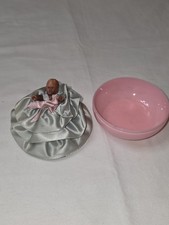 Vintage Fosta Baby Doll Jewerly Tray, Powder Tray Trinket Box USA Made