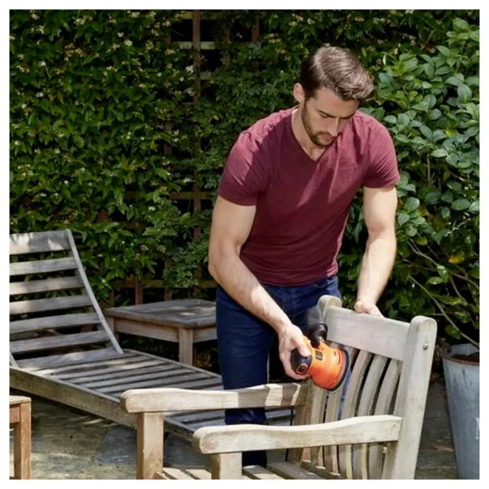 Black & Decker BEW210-QS Ponceuse excentrique 230 W Ø 125 mm - Photo 4/4