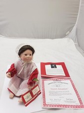 The Ashton-Drake Galleries Sweet Sensation Amish 8" Doll Red Dress Apron Apples