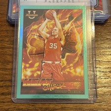 2021-22 Bowman University - Heat Check Buddy Boeheim #HC-1 Aqua Foil /150 (RC)