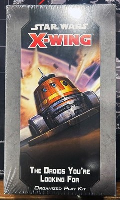 Star Wars X-Wing Organized Play Kit The Droids You're Looking For - New - Sealed