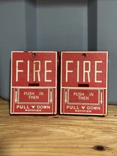 (1)  Notifier NBG-12 Fire Alarm Pull Station