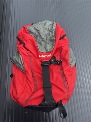 Lafuma Azamut 35 Canada Backpack Hiking Camping Canadian Red Black