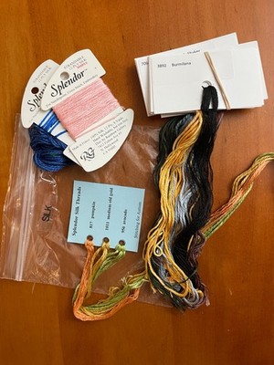 Silk Embroidery Floss Luxury Grab Bag for Cross Stitching Crafting Weaving