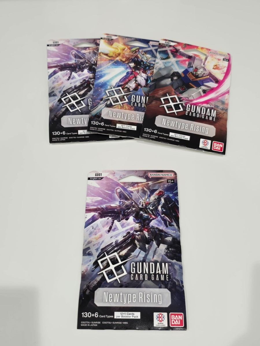 ガンダム Newtype Rising【GD01】 6箱セット Gundam Card Game Newtype Rising Booster Box GD01 Sealed Japanese