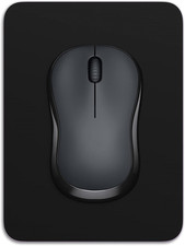 Small Mouse Pad 6 x 8 Inch Thick Rubber -Textured Non-Slip Portable Washab...