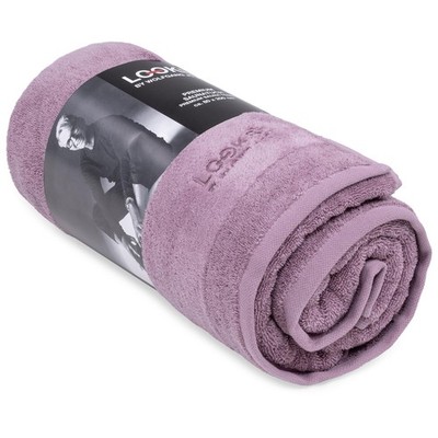 Saunahandtuch 80x200 cm  100% Baumwolle, weich & saugstark, Badetuch rosa
