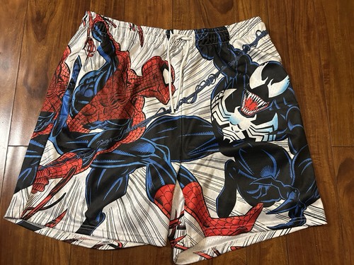 Shoe Palace X Marvel Spider Man Venom Carnage Comic Shorts M