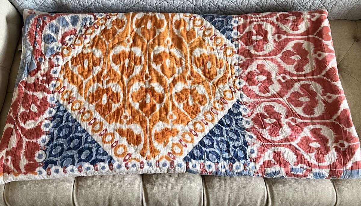 セール★【Anthropologie】ブルーのきれいな ブランケット Anthropologie Blue Quilts, Bedspreads & Coverlets for sale | eBay