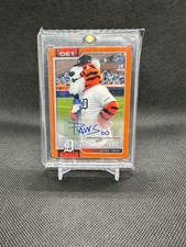 2026 Topps Series 1 Celebration PAWS Mascot Auto Orange /25 Detroit Tigers