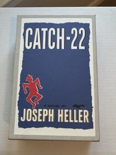 Catch-22 Joseph Heller First Edition Library Facsimile Hardcover w/ Slipcase
