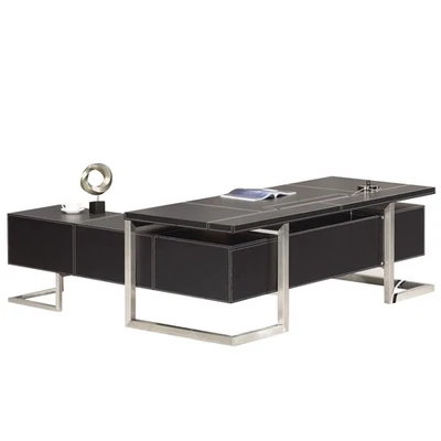 Büromöbel Schreibtisch Eckschreibtisch Venedig re. Bürotisch Chef Tisch Jet-Line