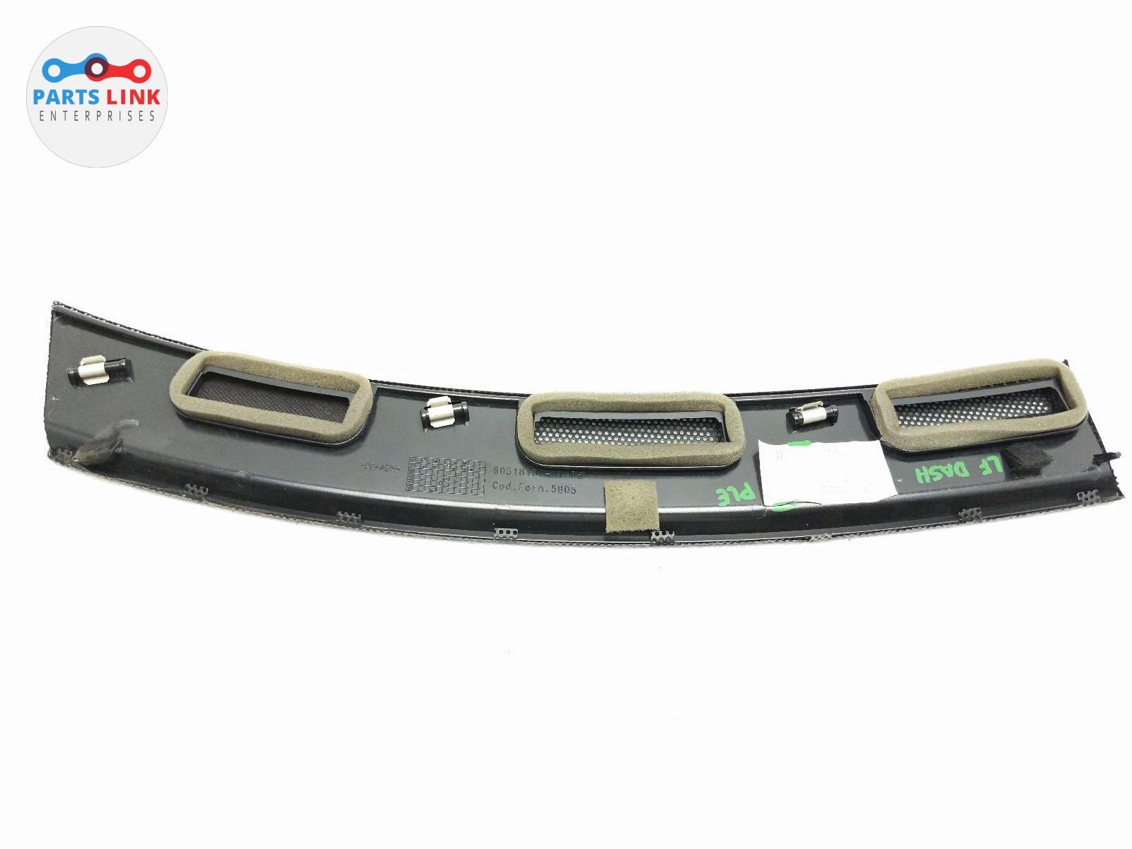 2008-14 FERRARI CALIFORNIA FRONT LEFT DASH MESH TRIM DEFROST GRILLE MOLDING F149