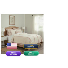 Piper Classics Market Place Red King Duvet Cover