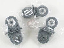 Plus Model 1/35 Rolls-Royce British Armoured Car WWI Road Wheels (Meng) DP3054