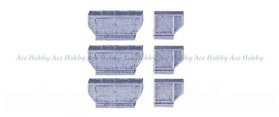 for Fantasy Wings for Cargo Container Set of 6 1:400 Accessory Pre-built Model