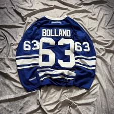 Dave Bolland Signed Toronto Maple Leafs Reebok NHL Hockey Jersey Size XLarge