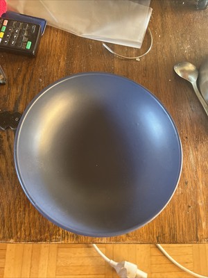 Asa Selection Schale Servierschale Ablage Deko oval blau Keramik