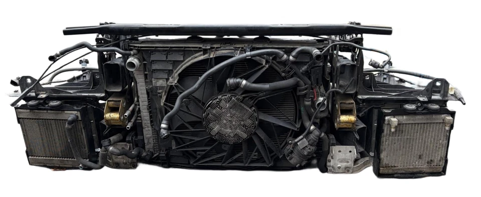 BMW 550i 535i F07 GT 2010-2017 marco de núcleo delantero soporte de radiador y barra de choque OEM Foto 4 de 4